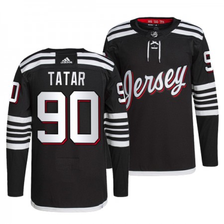 Mænd NHL New Jersey Devils Trøje Tomas Tatar 90 Adidas Sort Tredje Authentic
